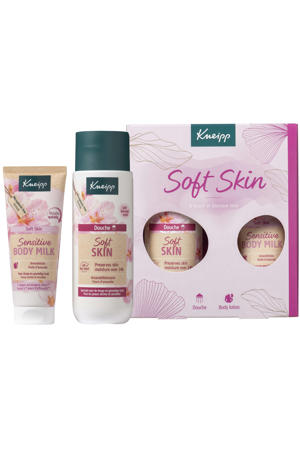 geschenkset - body milk 75 ml + douche Soft Skin 200 ml