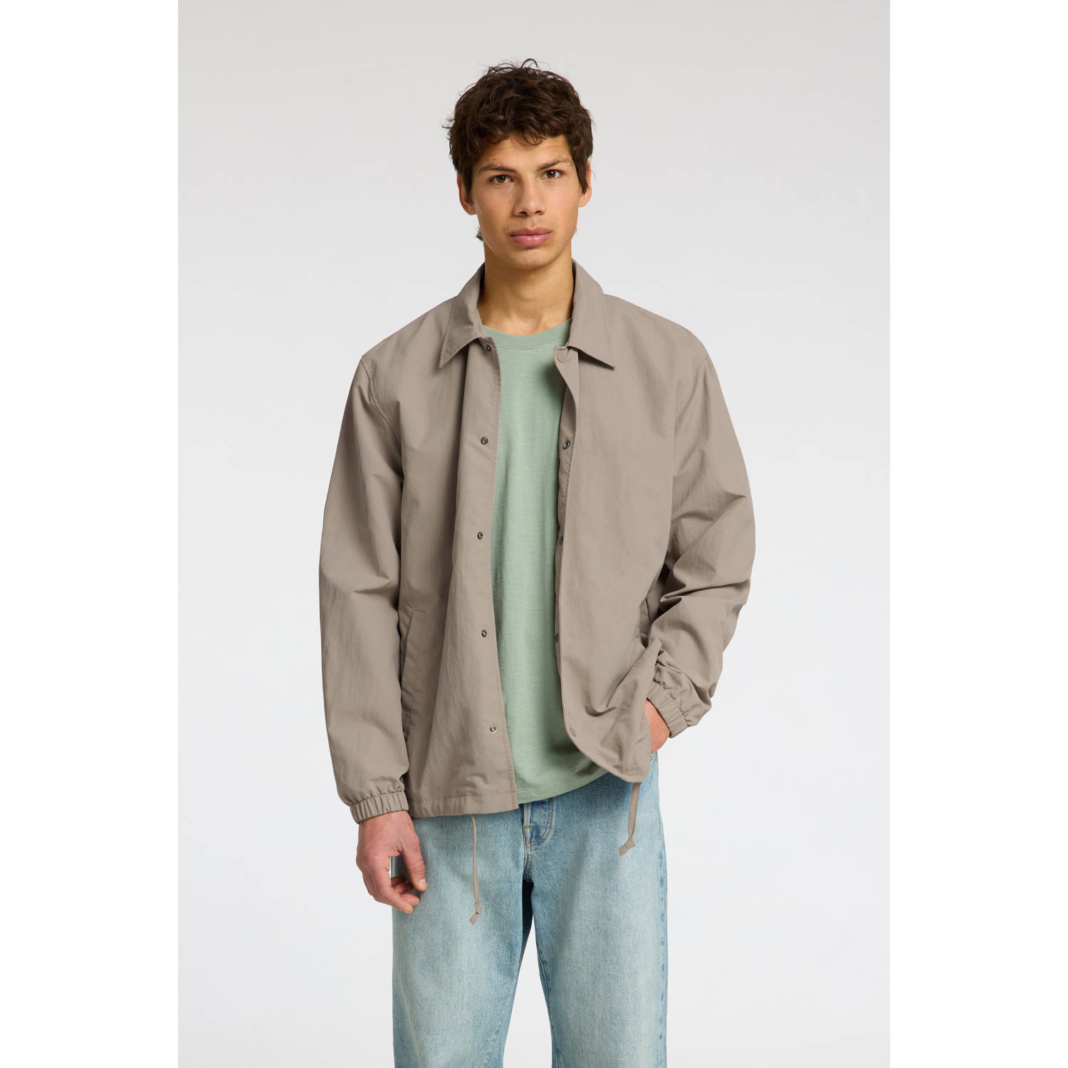 SELECTED HOMME tussenjas beige