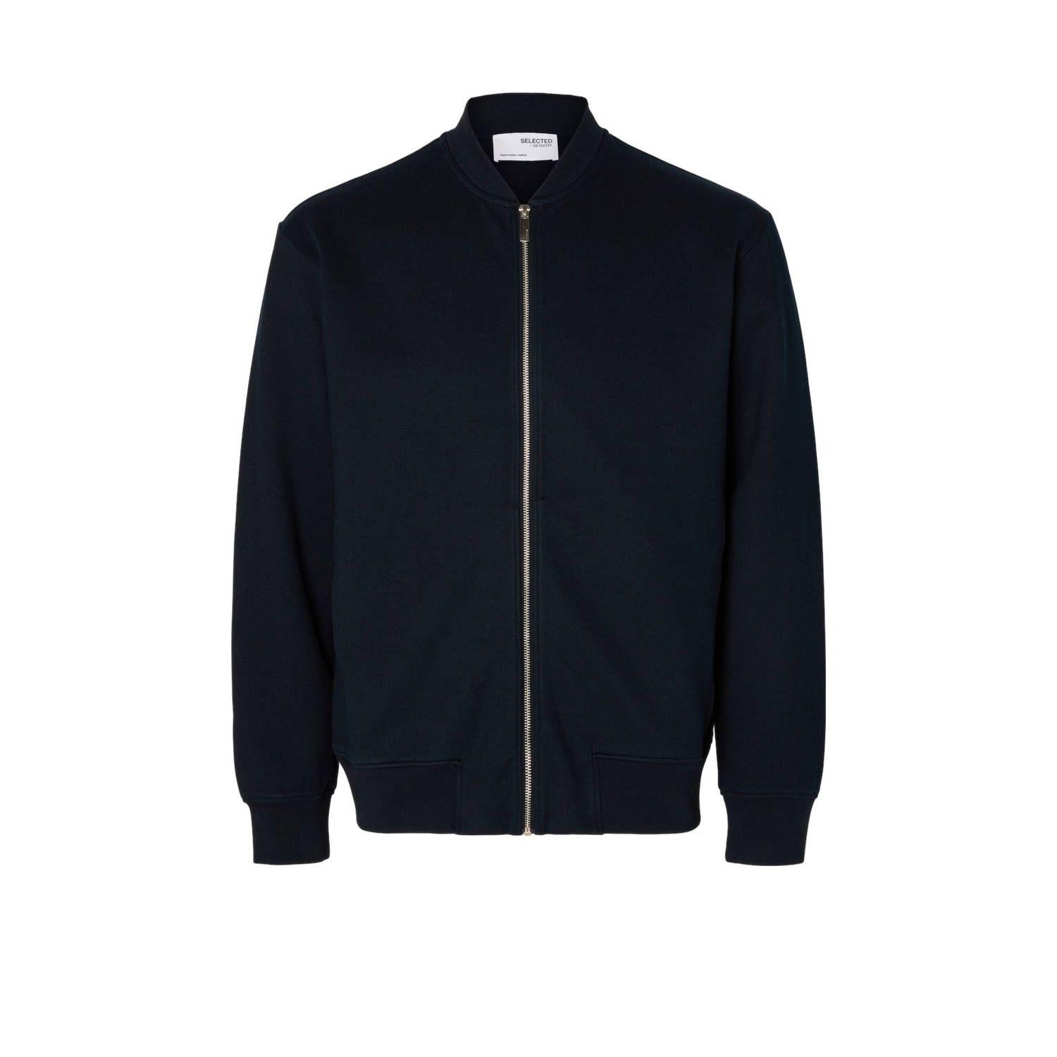 SELECTED HOMME sweatvest donkerblauw