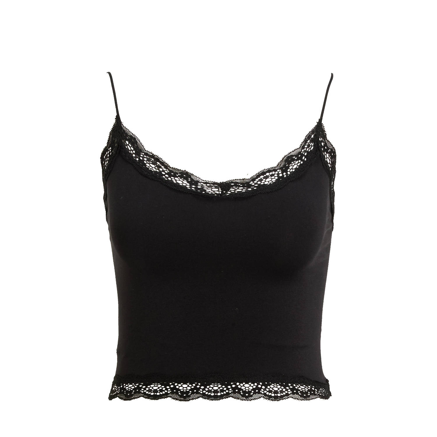 ONLY hemd ONLVICKY (set van 2) zwart wit