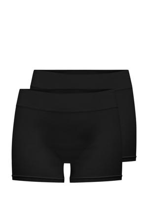 short ONLVICKY (set van 2) zwart