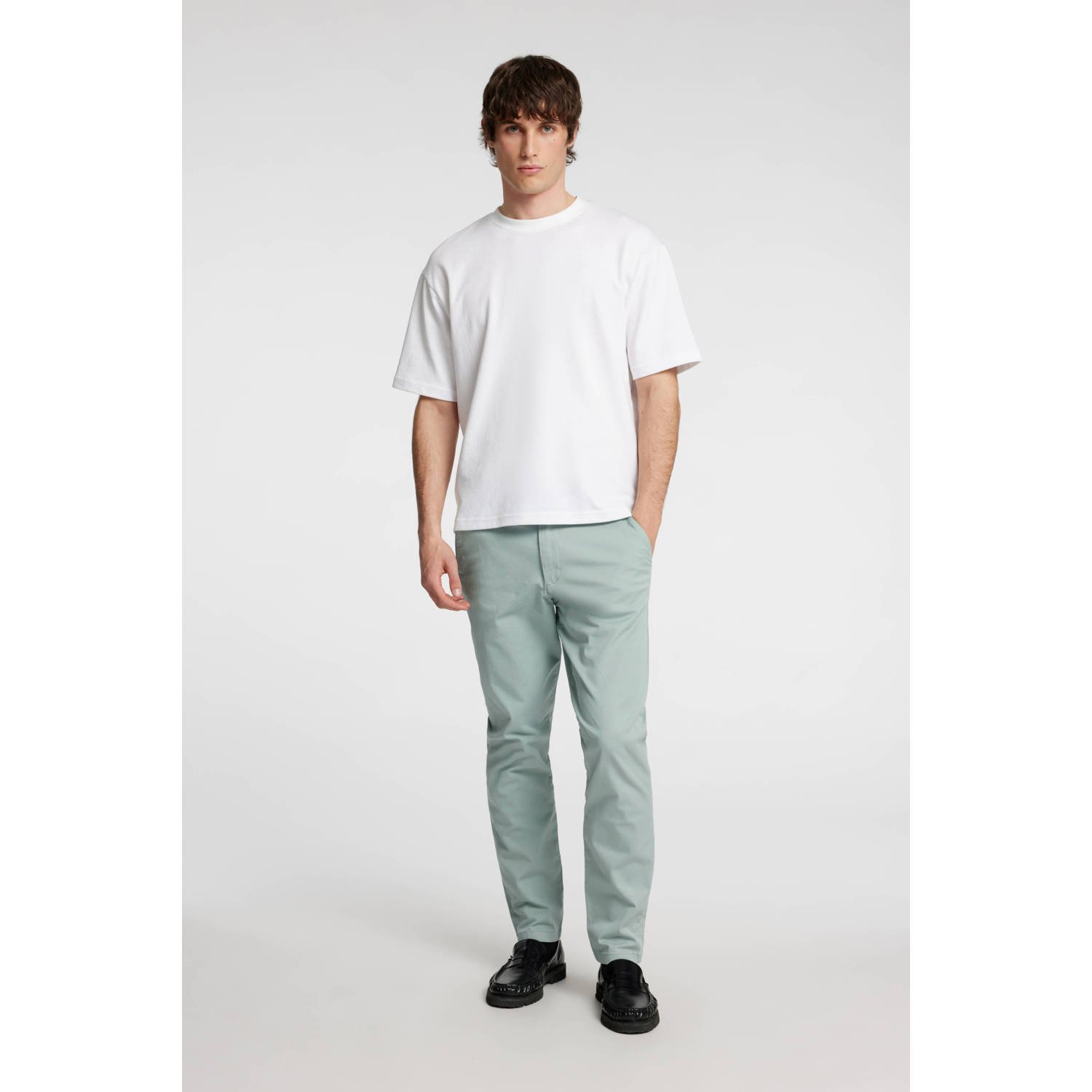 SELECTED HOMME slim chino lichtgroen