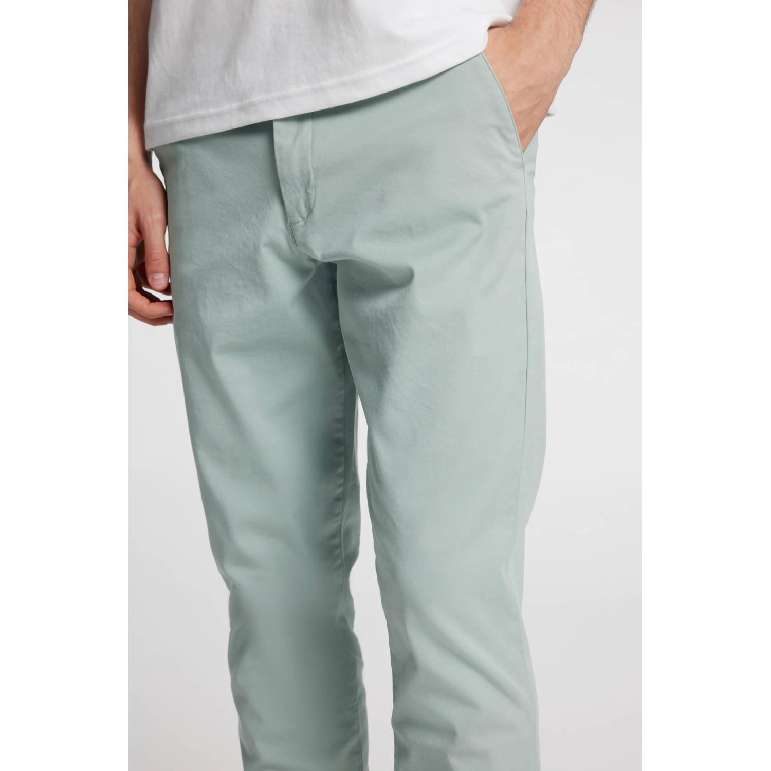 SELECTED HOMME slim chino lichtgroen