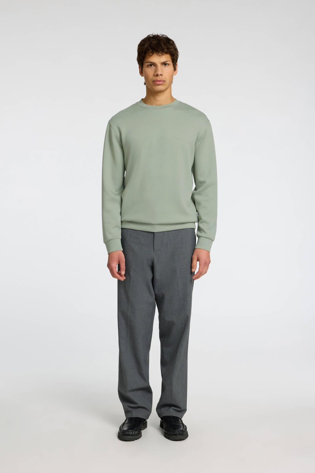 Selected sweater groen