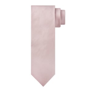 zijden stropdas roze