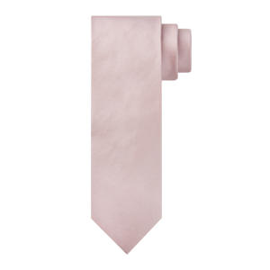 zijden stropdas roze