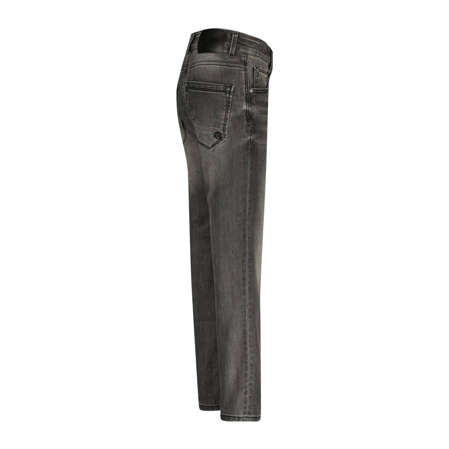 Raizzed straight regular waist jeans grey denim