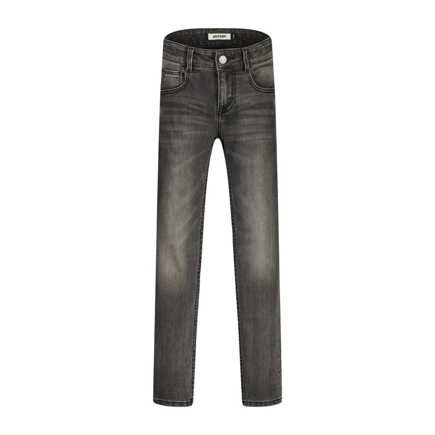 Raizzed straight regular waist jeans grey denim