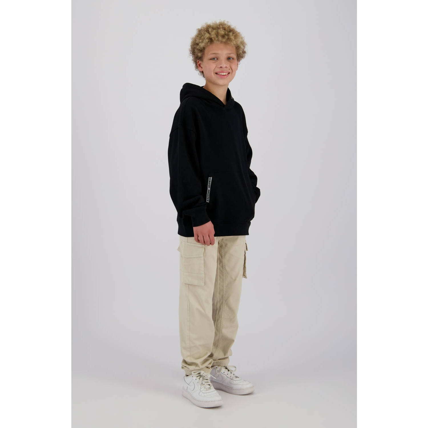 Raizzed hoodie zwart