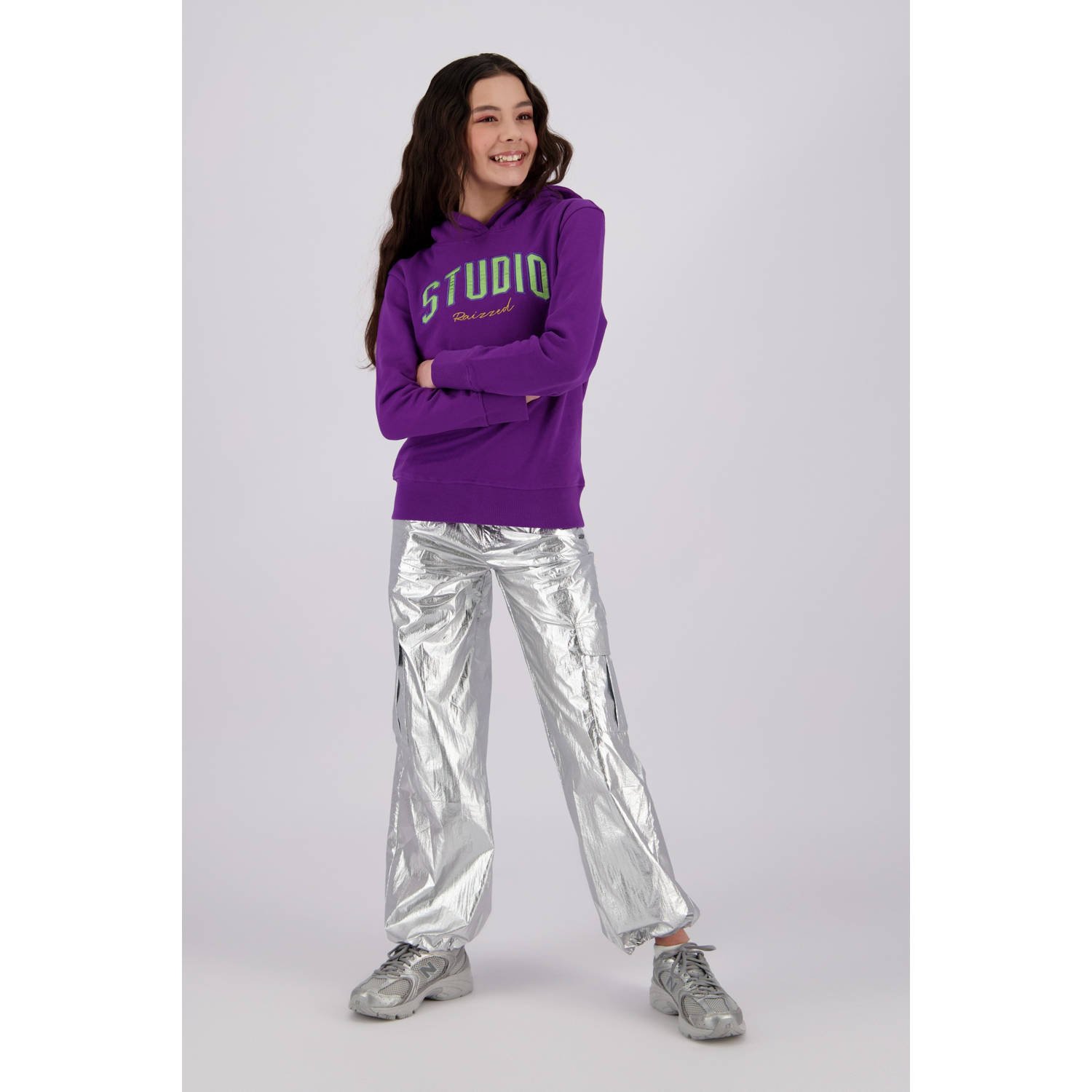 Raizzed hoodie paars