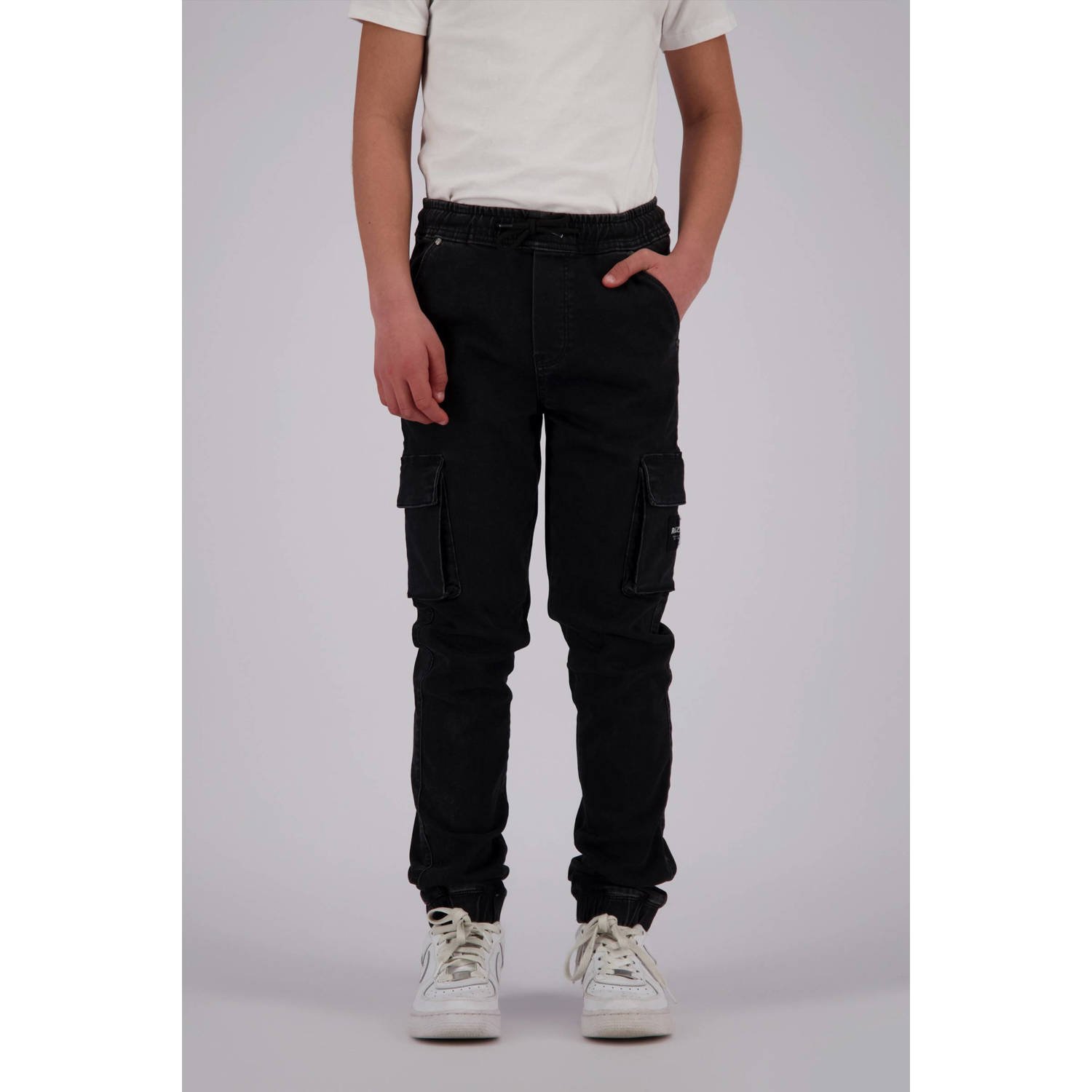 Raizzed slim regular waist jeans black denim