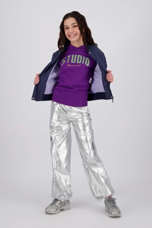 regular casual broek zilver