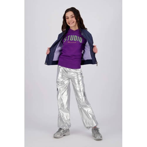 Raizzed regular casual broek zilver afbeelding