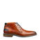 Van Lier Amalfi leren veterschoenen cognac