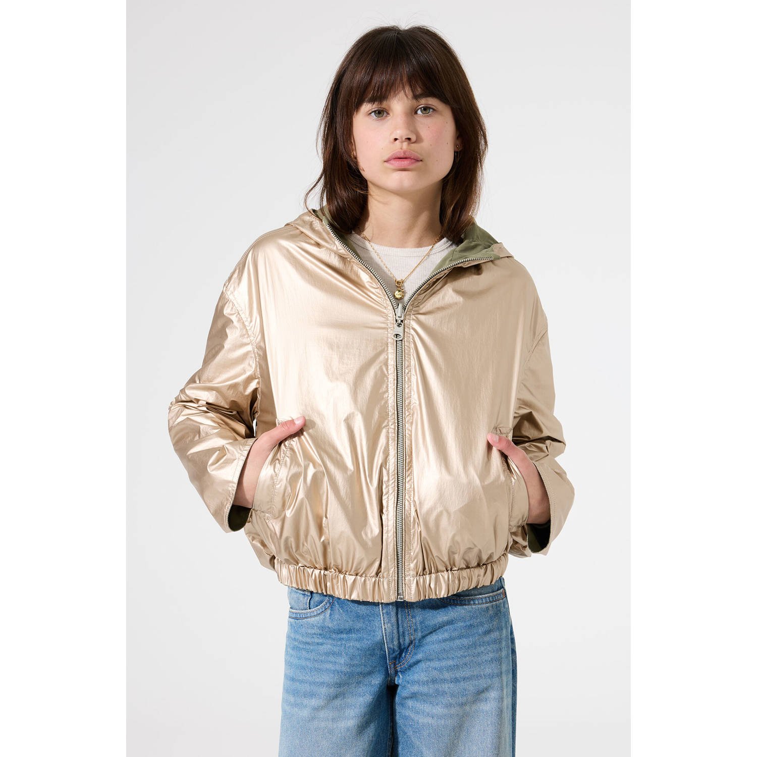 Garcia reversible jas goud