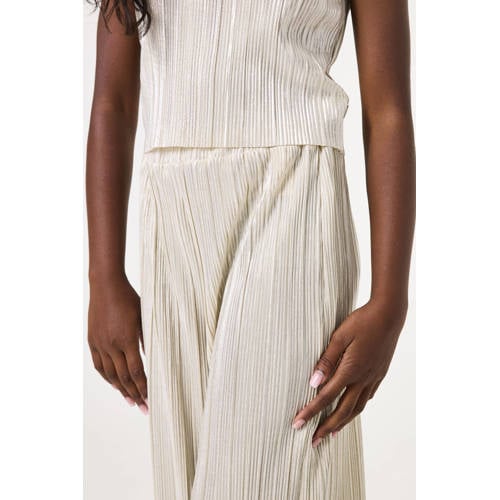 Garcia wide leg palazzo broek goud afbeelding