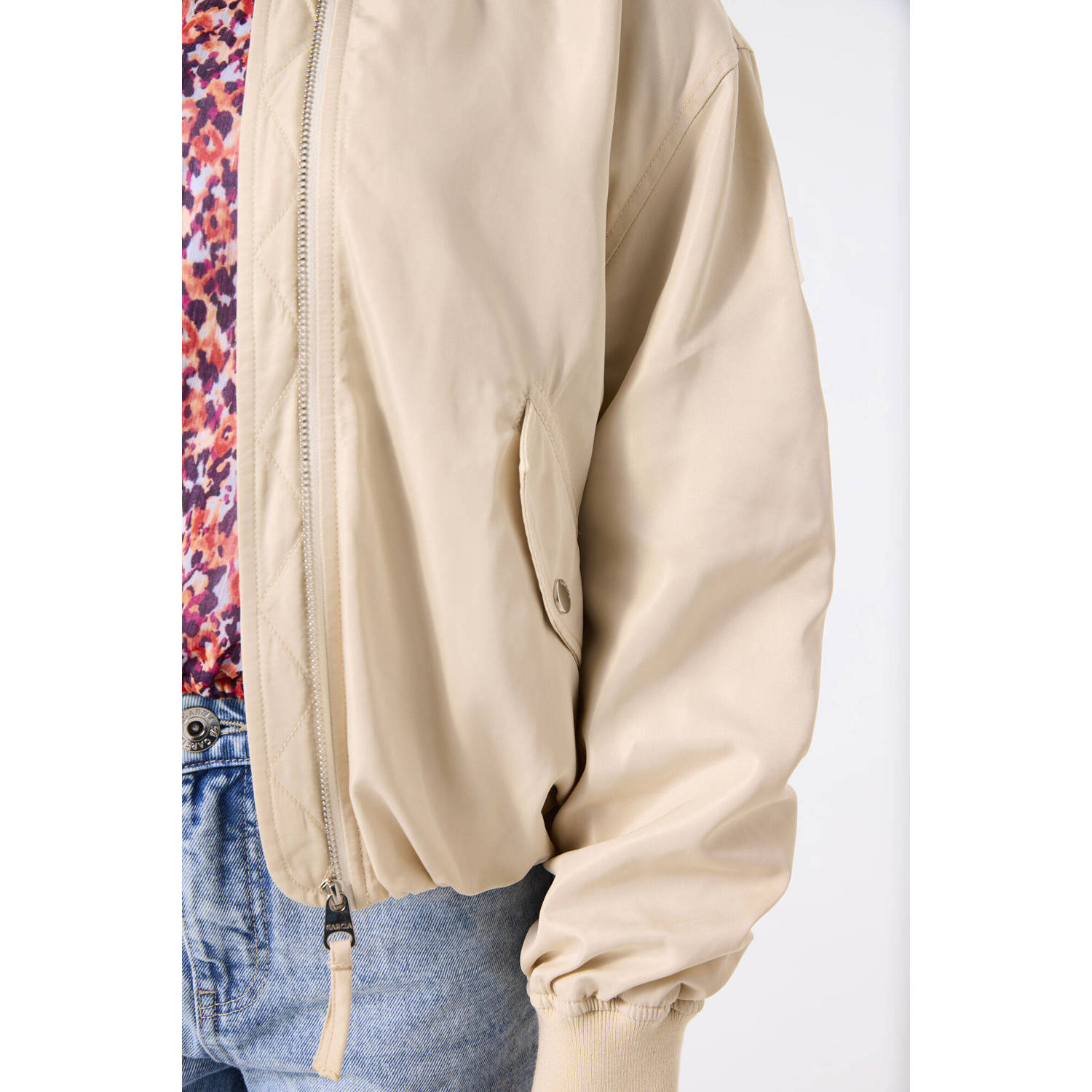 Garcia bomberjack zomer beige