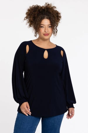 top donkerblauw