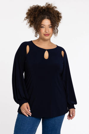 top donkerblauw