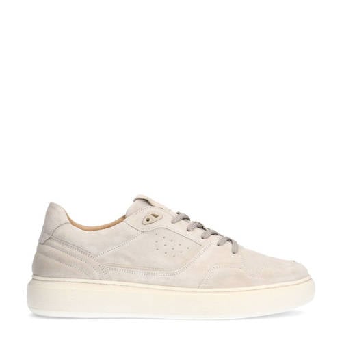 Manfield suède sneakers beige afbeelding