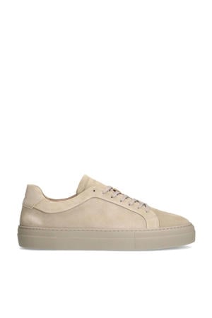 nubuck sneakers beige