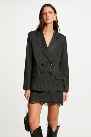 regular blazer antraciet