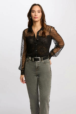 blouse zwart