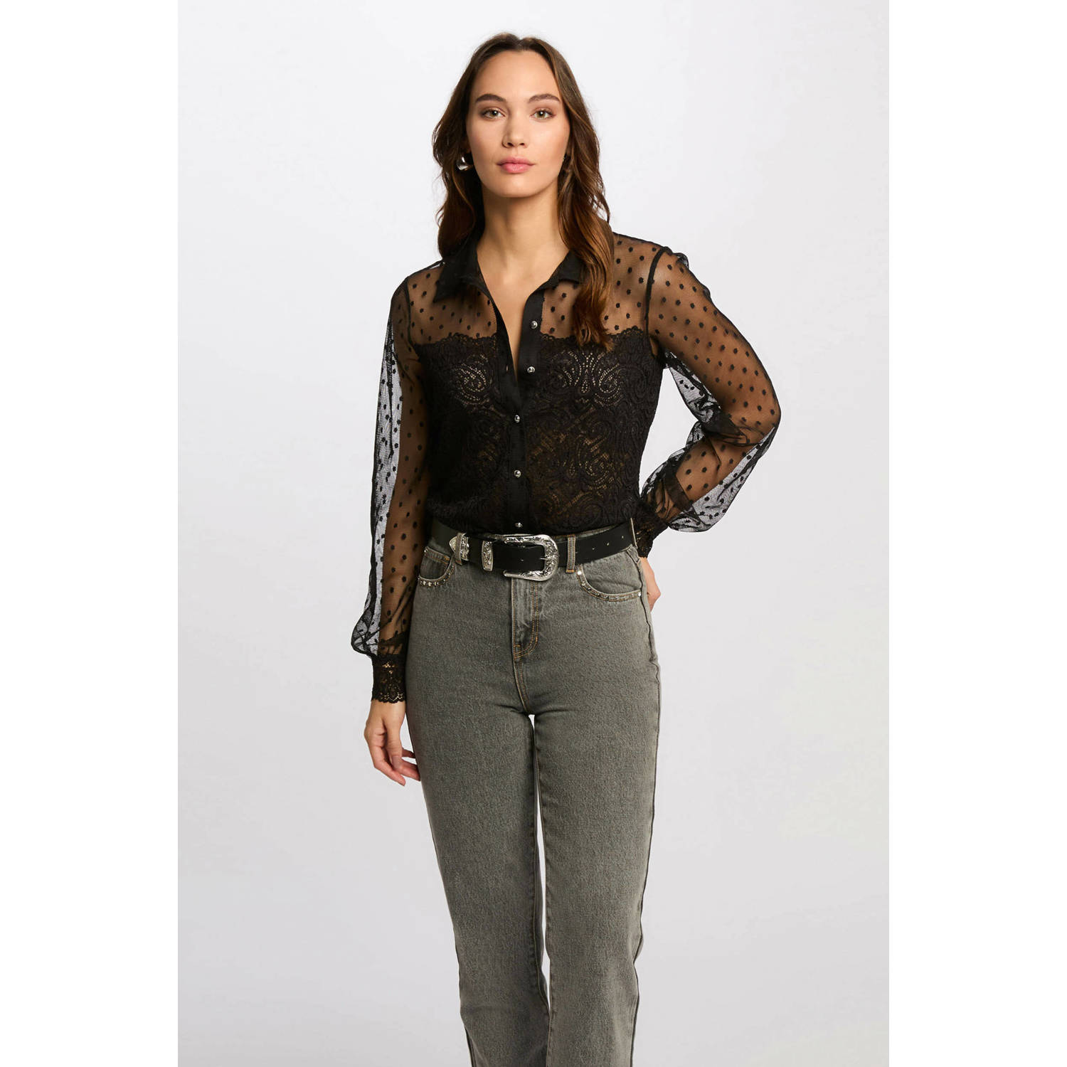 Morgan blouse zwart