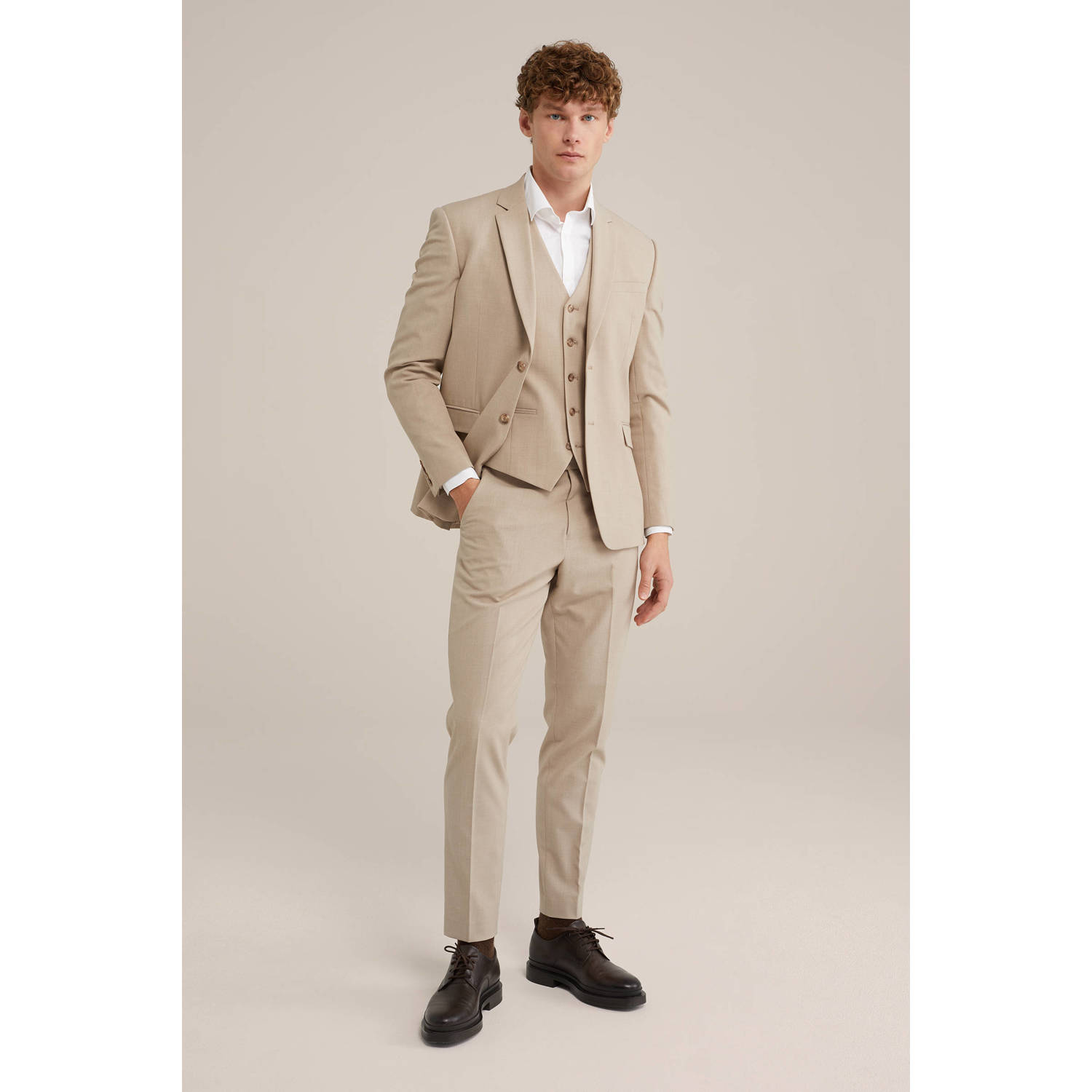 WE Fashion WE Fundamentals gilet beige
