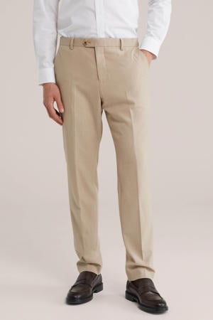 slim pantalon beige