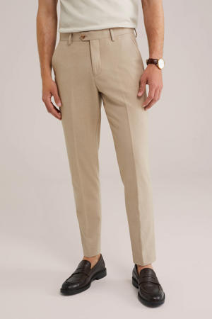 slim pantalon beige