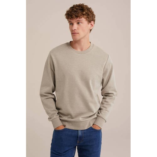 WE Fashion sweater beige afbeelding
