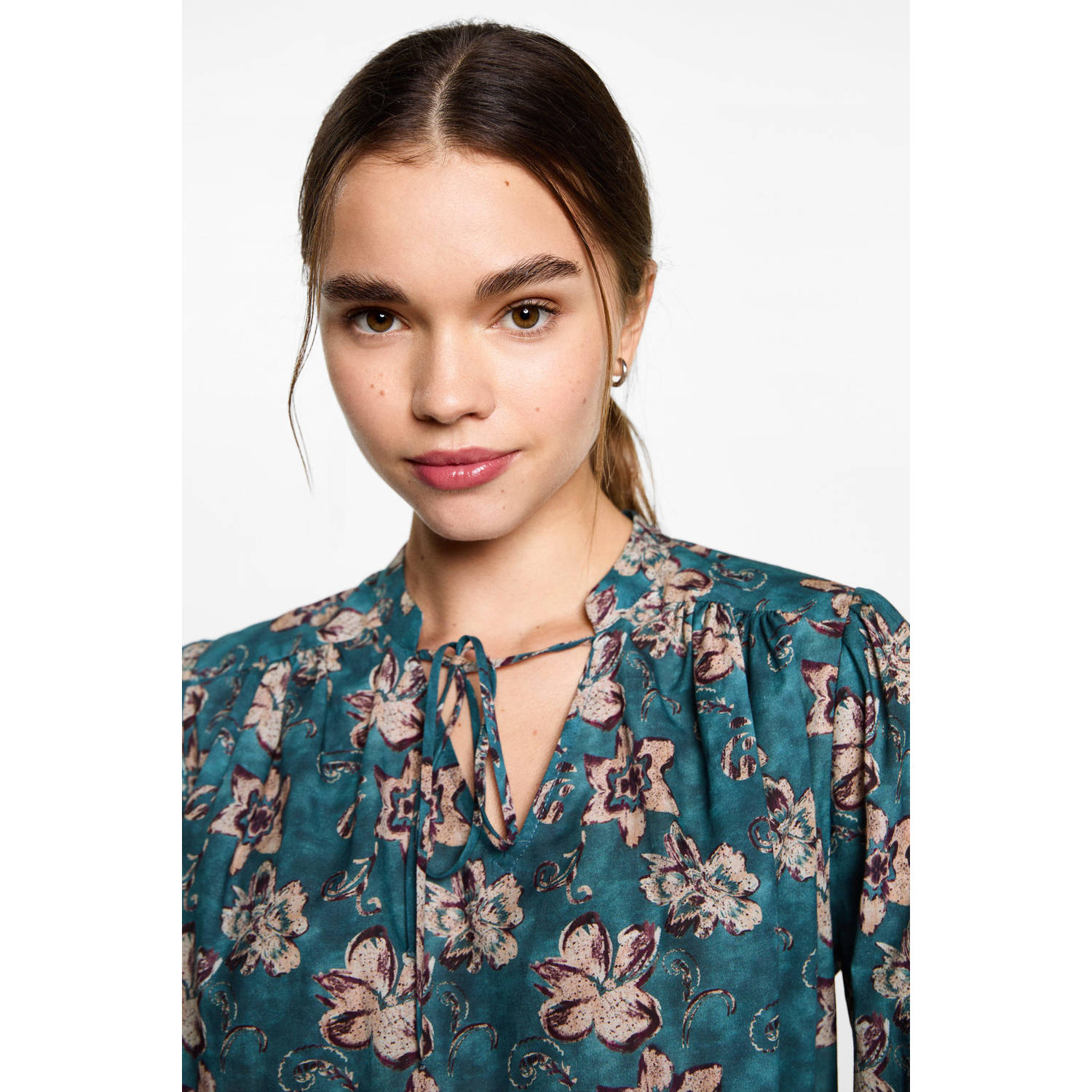 MANGO TEEN blousetop turquoise