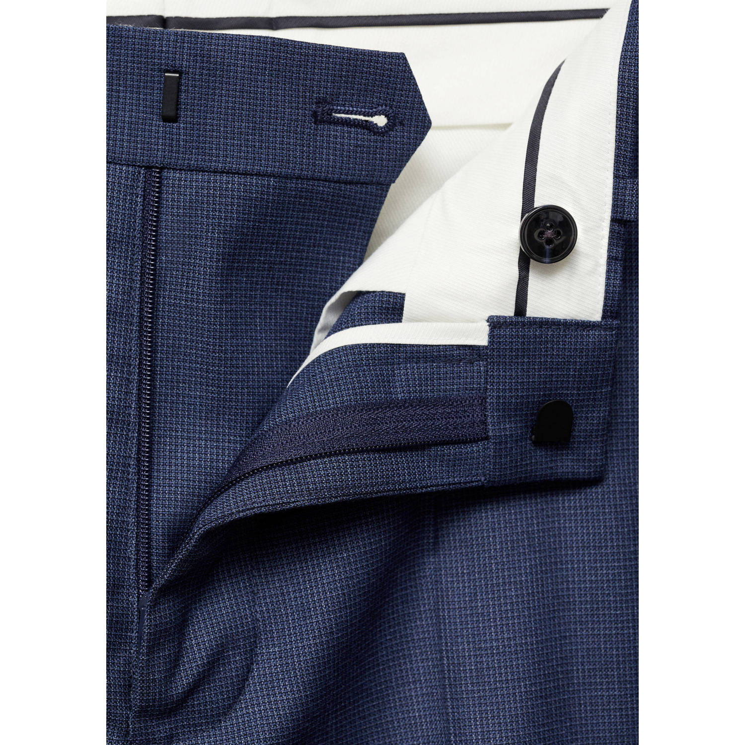 Mango Man super skinny pantalon blauw