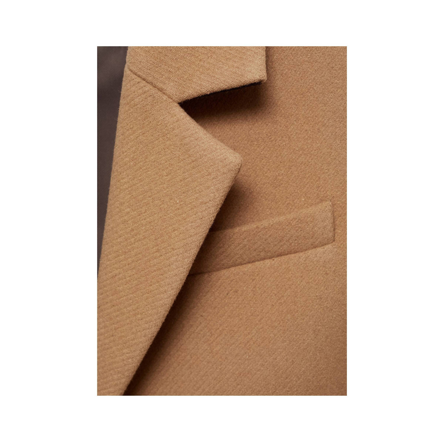 Mango manteljas camel