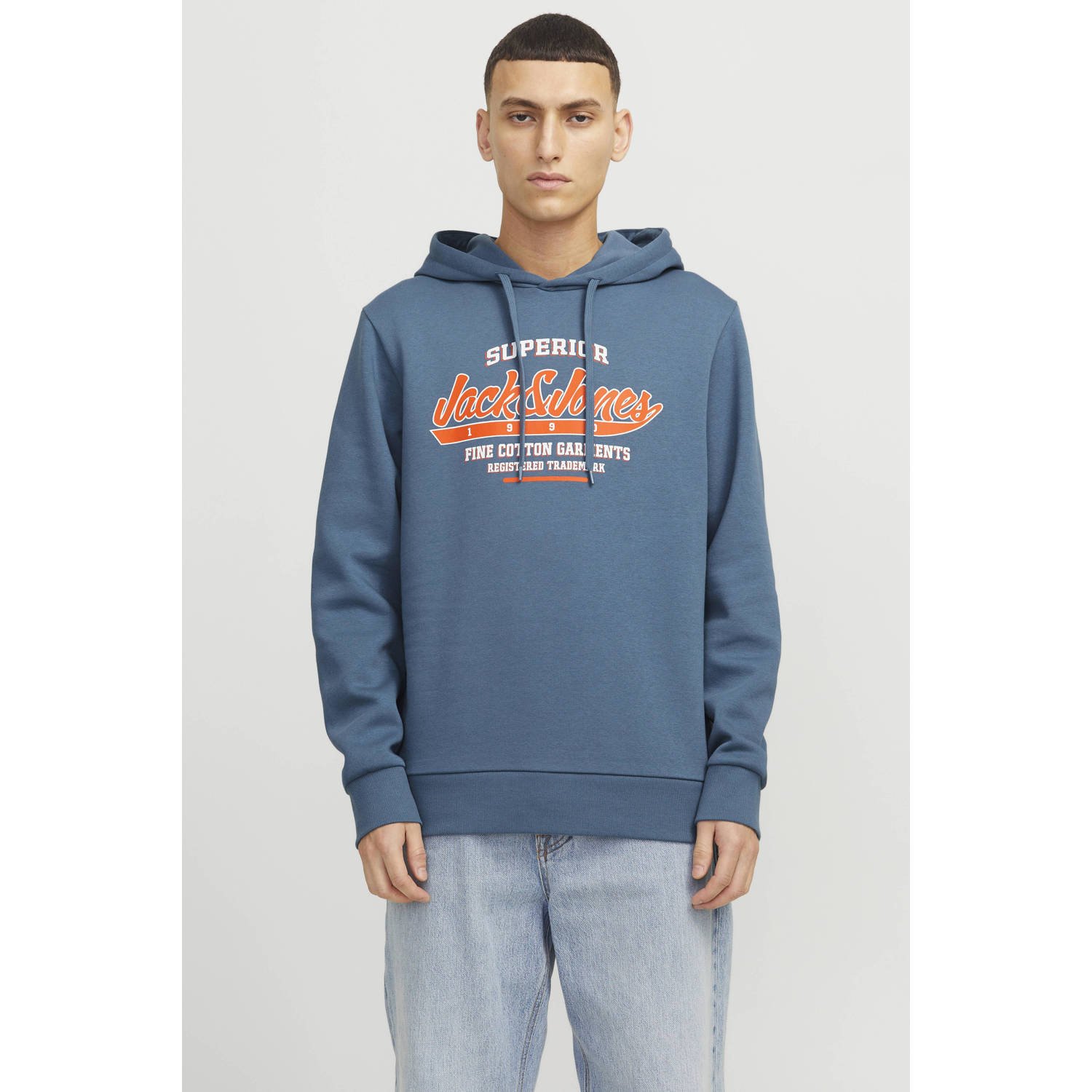 Jack & Jones Hoodie JJELOGO SWEAT HOOD 2 COL 24 25 NOOS