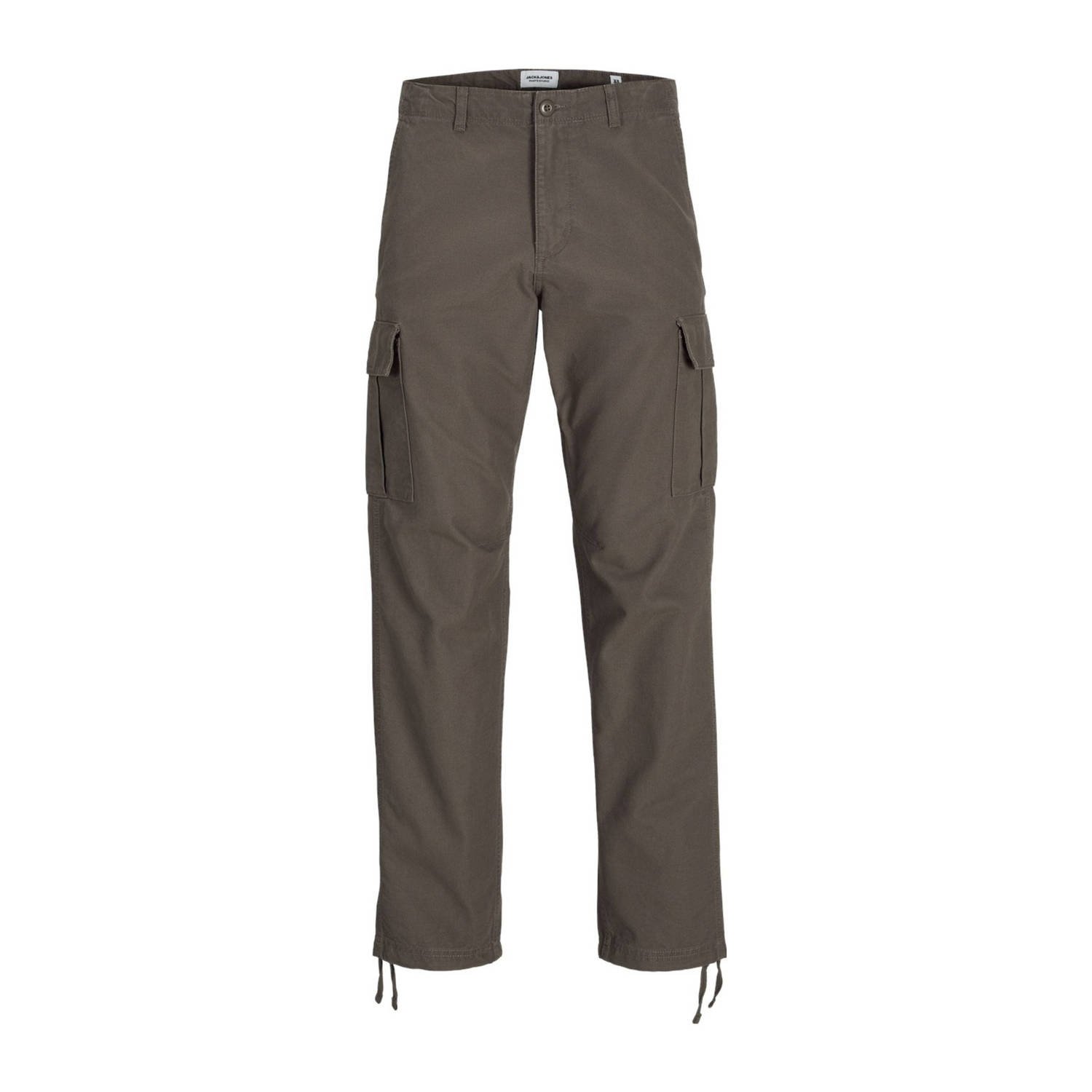 JACK & JONES PANTS STUDIO relaxed cargo broek bruin