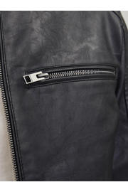 thumbnail: JACK & JONES ESSENTIALS imitatieleren jas zwart