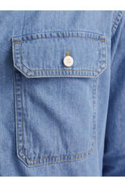 thumbnail: JACK & JONES ESSENTIALS casual overhemd light blue denim