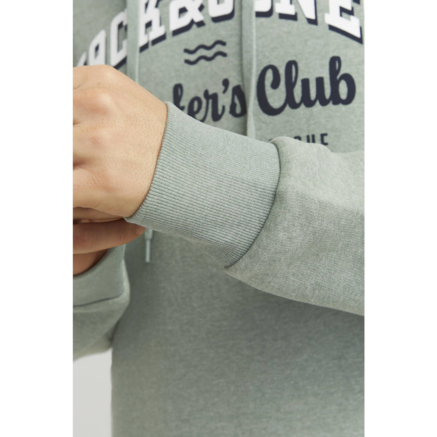 JACK & JONES ESSENTIALS hoodie lichtgroen