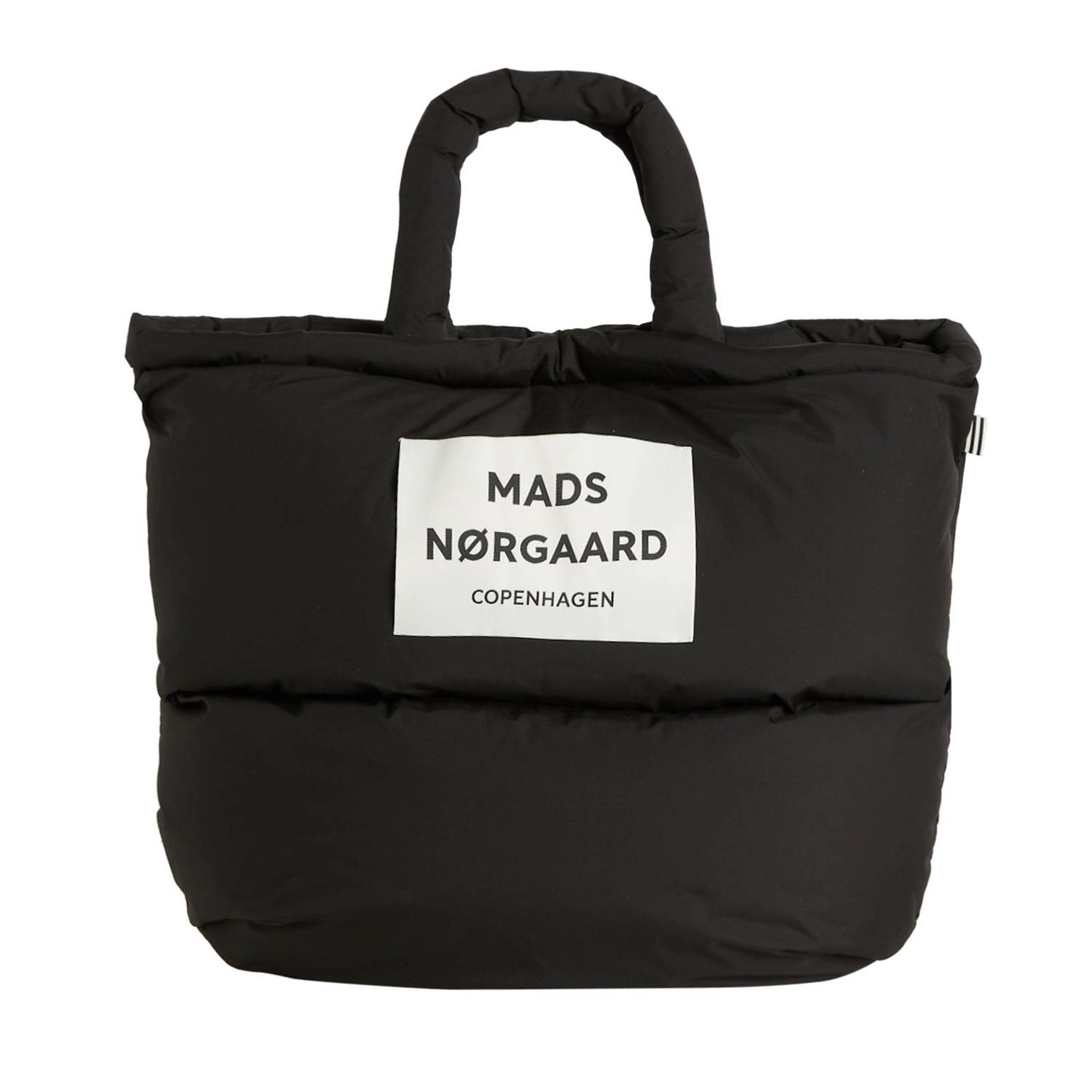 MADS NØRGAARD COPENHAGEN gewatteerde shopper zwart