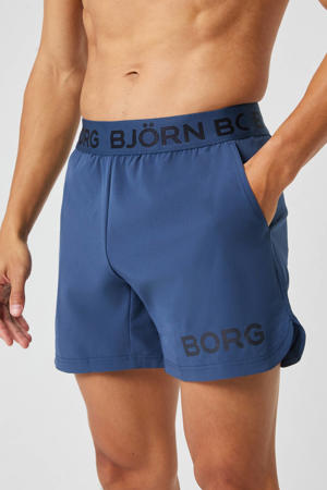sportshort Borg blauw