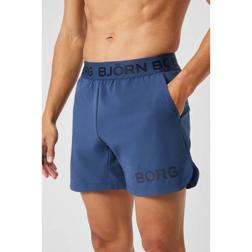 Björn Borg sportshort Borg blauw afbeelding