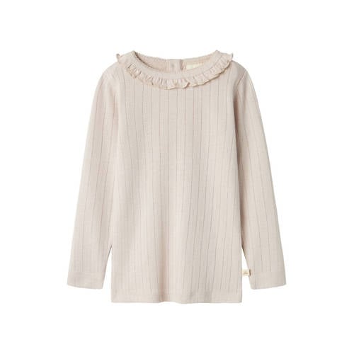 LIL' ATELIER MINI longsleeve beige afbeelding