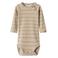 LIL' ATELIER BABY romper NBMKAIL lichtgrijs