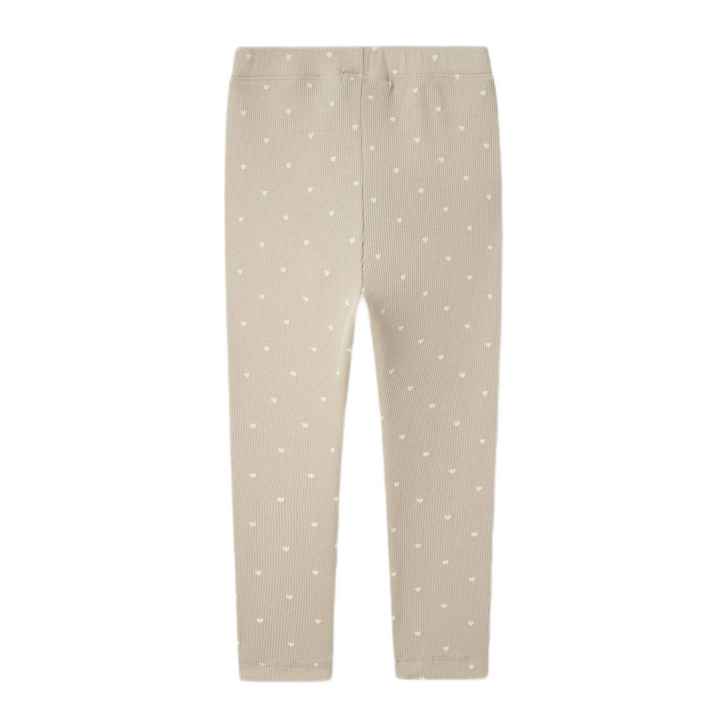 LIL' ATELIER MINI slim fit legging zand wit