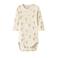 LIL' ATELIER BABY romper NBNGAVO  ecru/lichtbruin