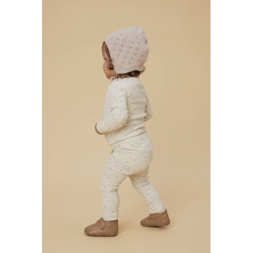 LIL' ATELIER BABY romper NBFGAGO ecru/roze afbeelding