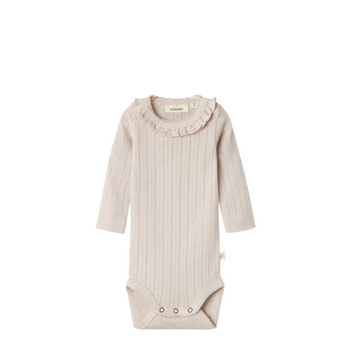LIL' ATELIER BABY romper NBFRACHEL beige afbeelding