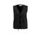 Ruby gilet met linnen zwart